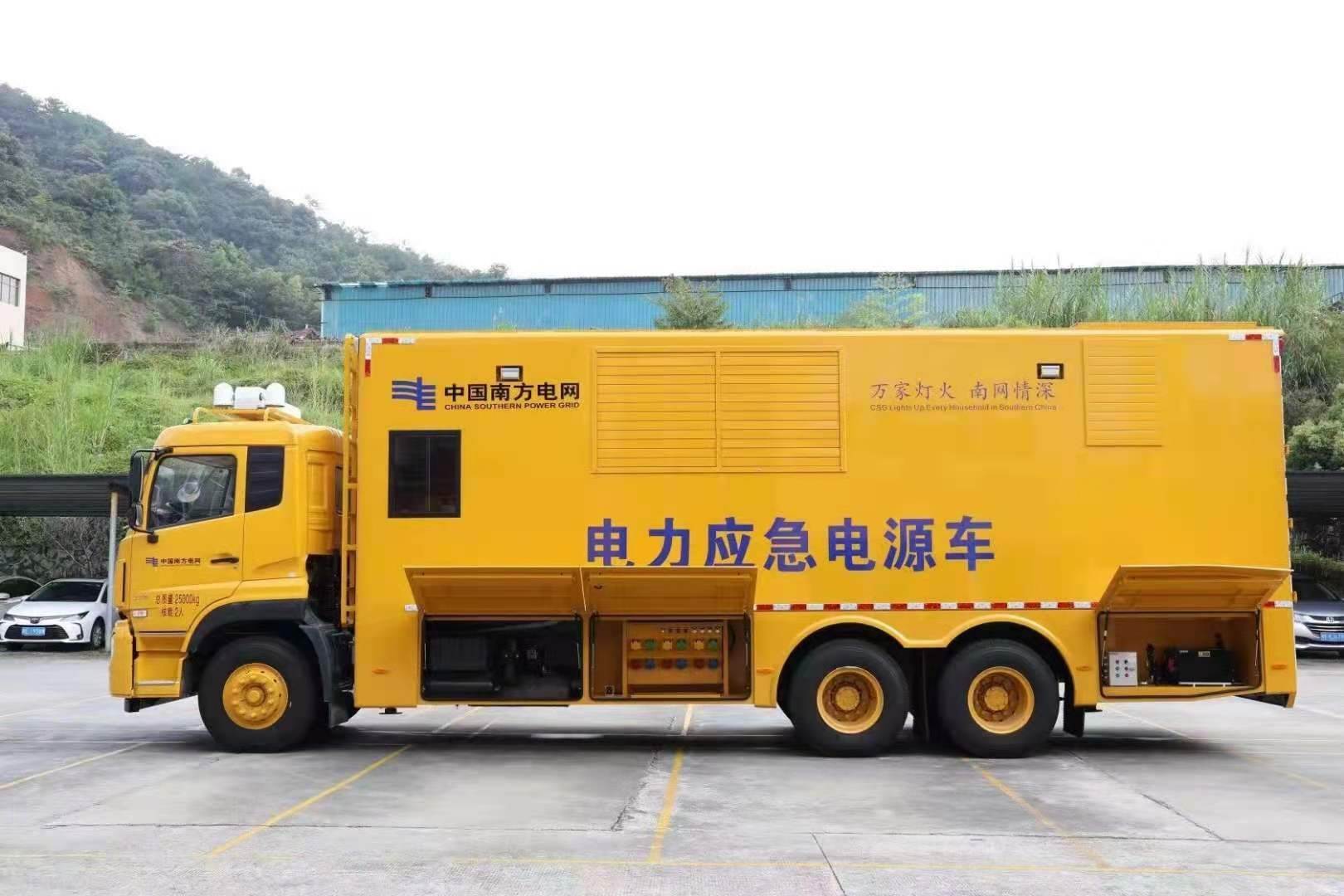 长泰安康大型柴油发电机发电车UPS电源出租租赁